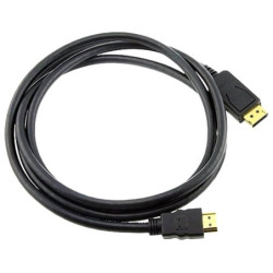 2m Display Port to HDMI Cable