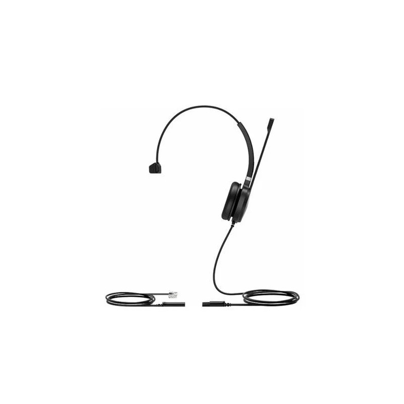 Yealink YHS36 Mono Wideband Headset for IP phone - Monaural Ear - RJ9 Headset Jack - Noise-canceling Microphone - Hearing Protec