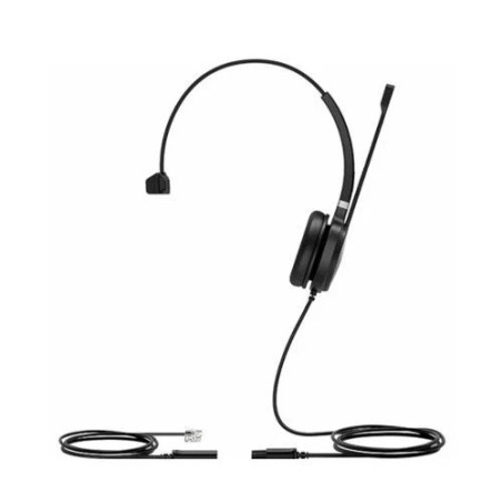 Yealink YHS36 Mono Wideband Headset for IP phone - Monaural Ear - RJ9 Headset Jack - Noise-canceling Microphone - Hearing Protec