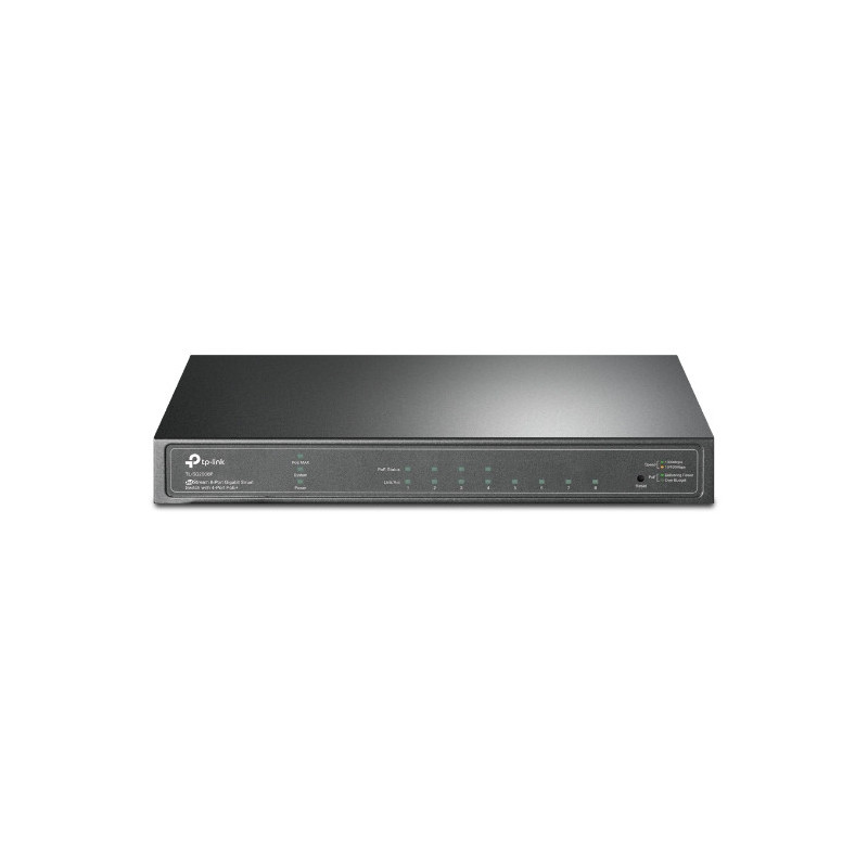 TP-Link TL-SG2008P JetStream 8-Port Gigabit Smart Switch with 4-Port PoE+