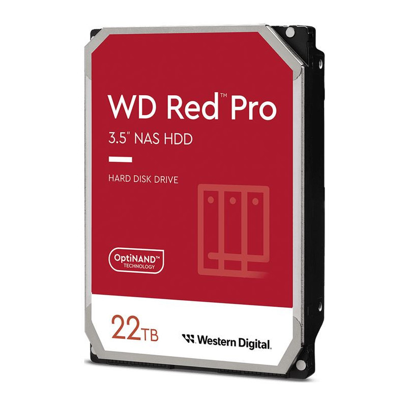 Western Digital WD WD221KFGX 22TB Red PRO 3.5in 7200RPM SATA3 NAS Hard Drive