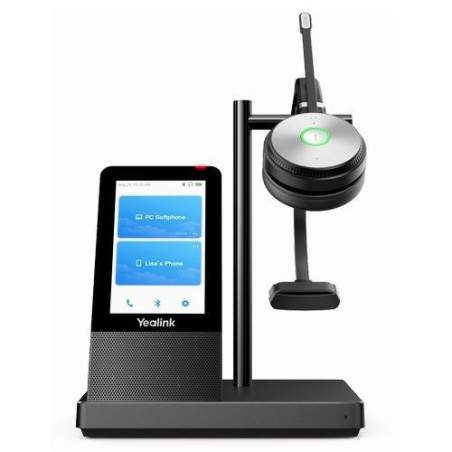 Yealink WH66-M-UC UC DECT Mono Wireless Headset Solution