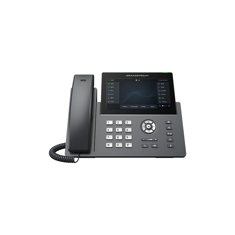 Grandstream Executive-Quality Professional Carrier-Grade IP Phone With 12-Lines And A 7In Touch Screen (GRP2670)