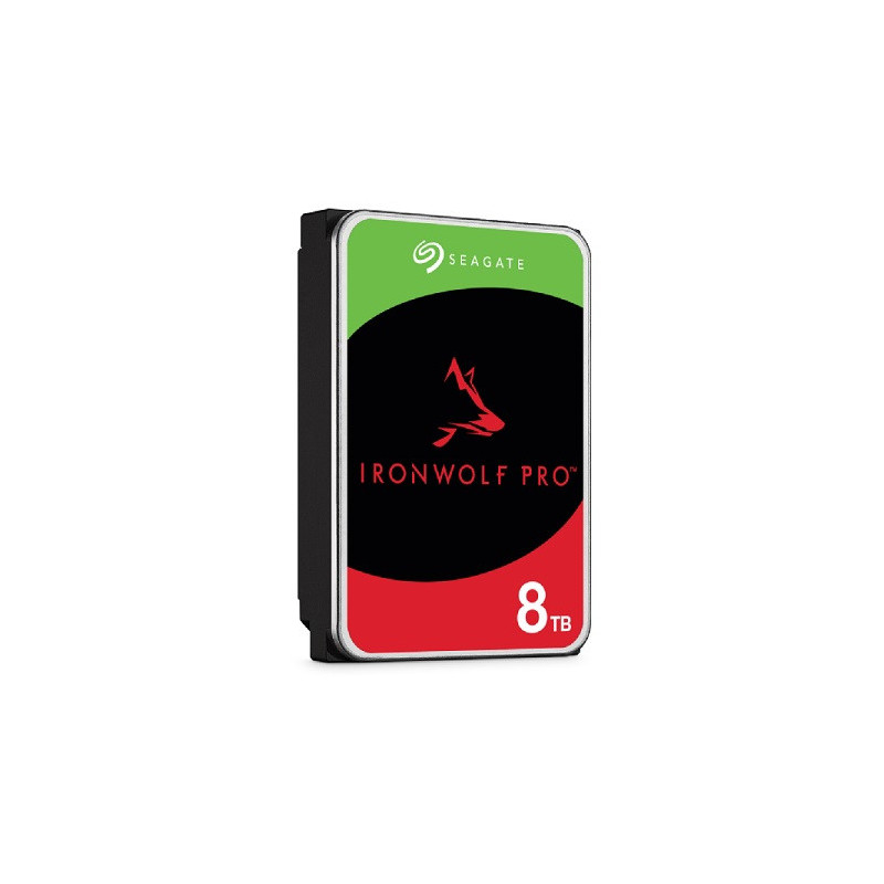 Seagate Ironwolf Pro - NAS - 3.5in HDD - 8TB - Sata 6GB/S - 7200Rpm - 256Mb Cache - 5 Years Or 2M Hours Mtbf Warranty