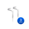 Ubiquiti UniFi Patch Cable 3m White - Both End Bendable to 90 Degree - RJ45 Ethernet Cable - Cat6 - Ultra-Thin 3mm Diameter U-Ca
