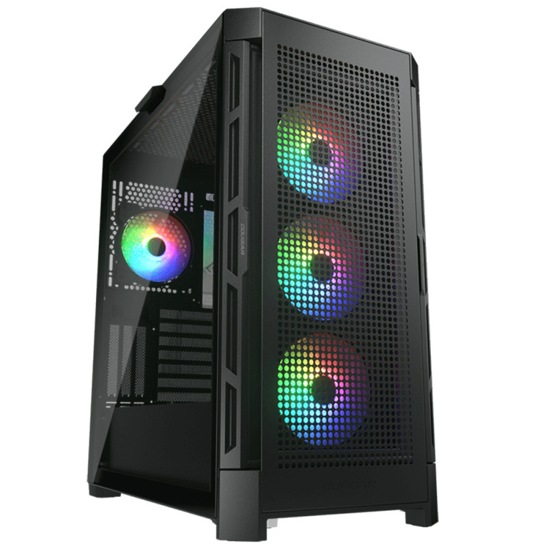 Cougar Airface Pro RGB Tempered Glass Mid-Tower E-ATX Case - Black