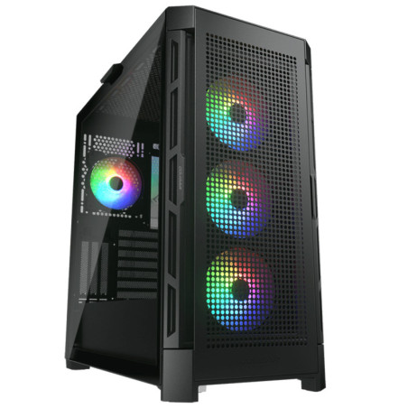 Cougar Airface Pro RGB Tempered Glass Mid-Tower E-ATX Case - Black