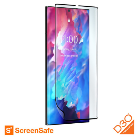 EFM ScreenSafe Screen Armour with D3O - For Samsung Galaxy S23 Ultra - Clear