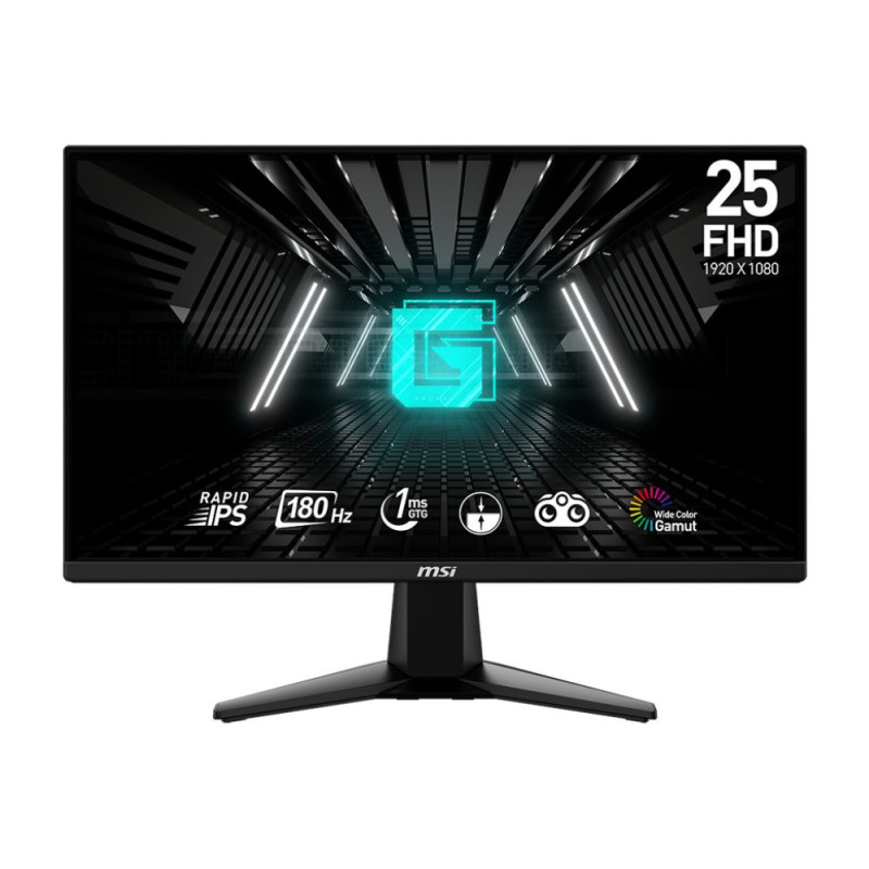 MSI G255F 24.5" FHD Rapid IPS 180Hz 1ms Gaming Monitor