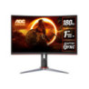 AOC CQ27G2X 27" 2K Curved Gaming Monitor 180Hz HDMI DP