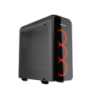 Cougar Puritas Glass Gaming case 3x Vortex Red LED Fans