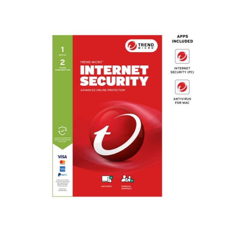 TM Internet Security (1 Device) 2yr AR