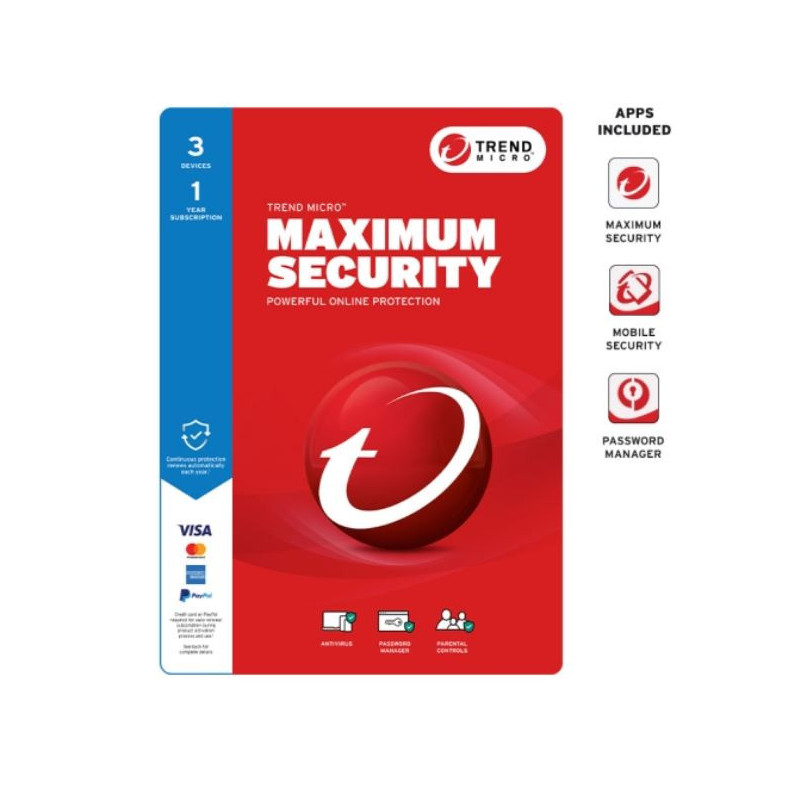 TM Maximum Security (3 Device) 1yr AR