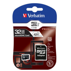 Verbatim Micro SDHC 32GB (Class 10) with