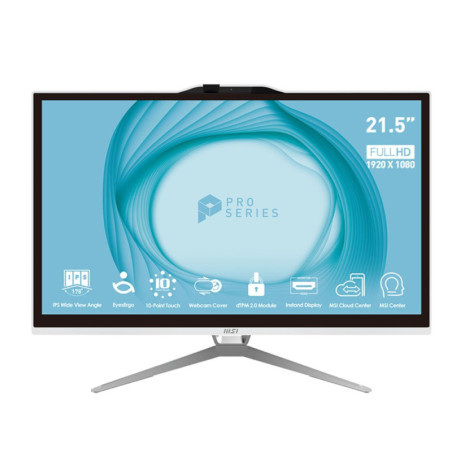 MSI PRO AP222T 13M-027AU 21.5" Touch G7400 4G 128G W11Pro