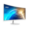 MSI PRO MP341CQW White 34" WUQHD Curved Spk Business Monitor