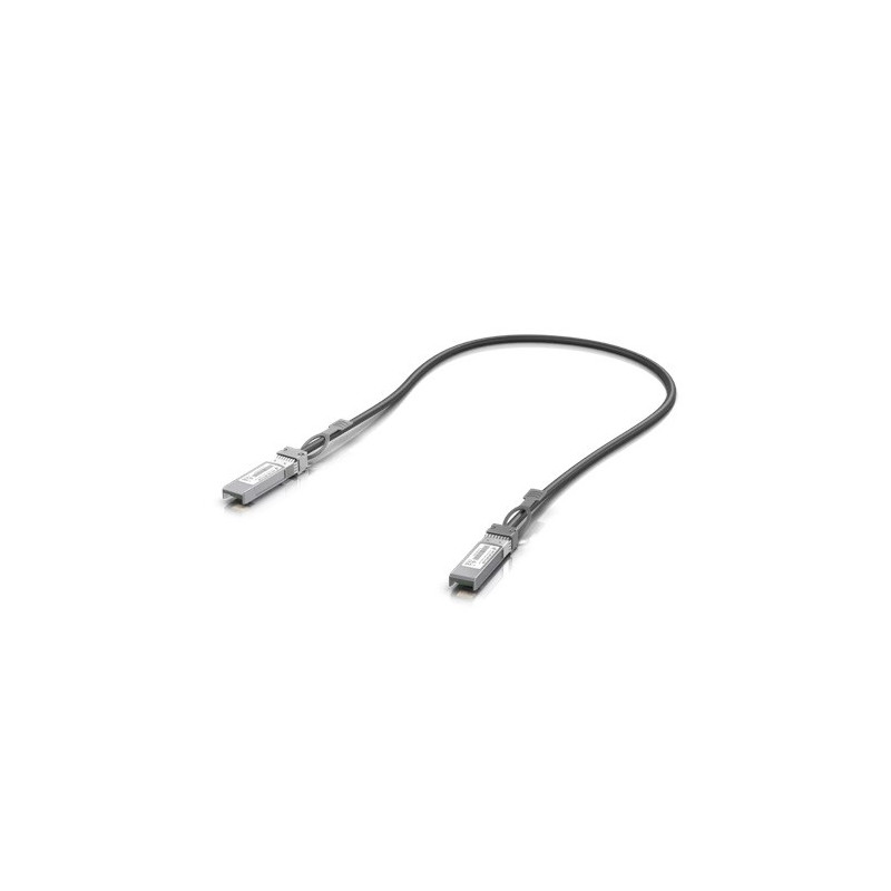 SFP+ Direct Attach Cable, Length 1m, 10/1 Gbps Throughput Rate, SFP+ to SFP+ connector