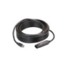 Aten | UE3310 | USB 3.1 Gen 1 10m Extender Cable with AC Adapter, support 5Gbps data-rate, daisy-chain up to 50m, unique locker 
