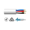 4 Core 14/0.20 Multi-Conductor PVC Security Cable | 300m White 