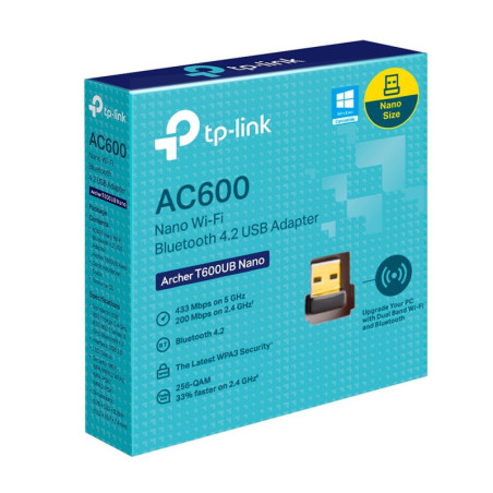 TP-Link ARCHER T600UB NANO AC600 nano Wifi BT USB Adapter