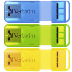 POP-UP USB 2.0 32GB TRIPLE PACK - ASSORT