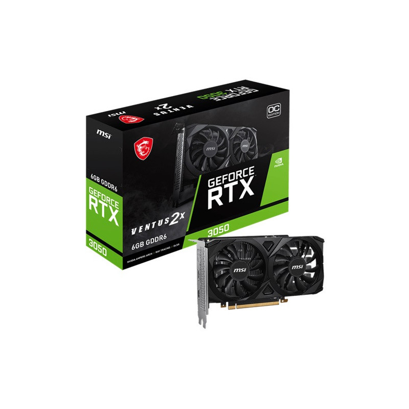 GEFORCE RTX 3050 VENTUS 2X 6G OC