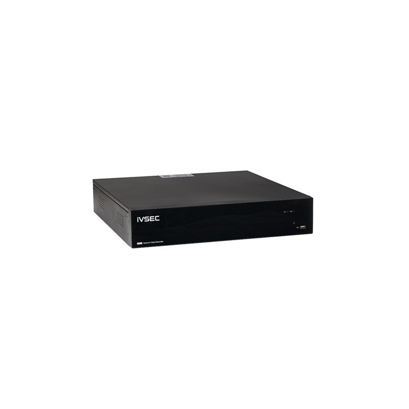 IVSEC NR6324EXA NVR, 32 CHANNELS, 2 GIGABIT PORTS, 4 BAYS, H265, 4K HDMI, ADV IVSNR6324EXA