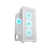 Cougar MX220 RGB (WHITE) Case 4x ARGB Fans USB-C