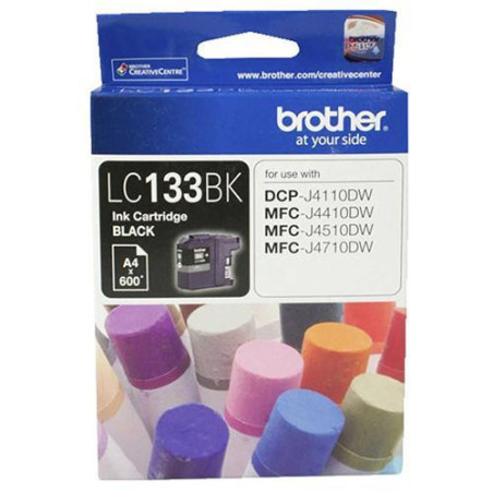 Brother LC-133BK Black Ink Cartridge - MFC-J6520DW/J6720DW/J6920DW and DCP-J4110DW/MFC-J4410DW/J4510DW/J4710DW and DCP-J152W/J17