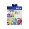 Brother LC-135XL Colour Value Pack 1XCyan 1X Magenta 1X Yellow