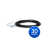 Ubiquiti Single-Mode Lightweight Fiber Cable, Lenth 30m, Outdoor Jacket, Kevlar Yarn For Added Tensile Strength,  Weatherproof T