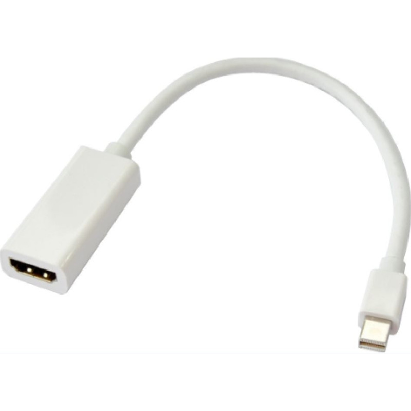 Astrotek Mini DisplayPort DP to HDMI Cable 15cm - 20 pins Male to Female 1080P Adapter Converter for Macbook Pro Air iMac Micros