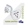 Sansai Travel Adaptor for 240V equipment from Britain, USA, Europe, Japan, China, HongKong, Singapore, Korea & Italy, to use in 