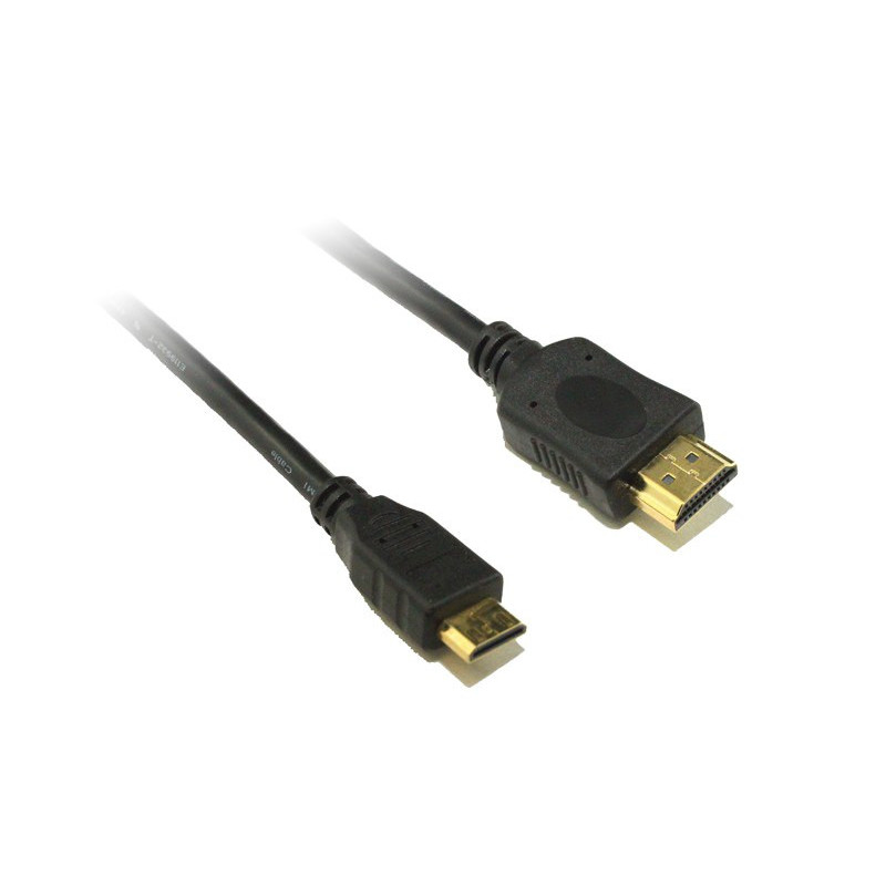 8Ware Mini HDMI to HDMI Cable 3m with Ethernet 1.4V 3D HD 1080p Male to Male for Camera Camcorder Mobile Laptop Tablet Graphic V