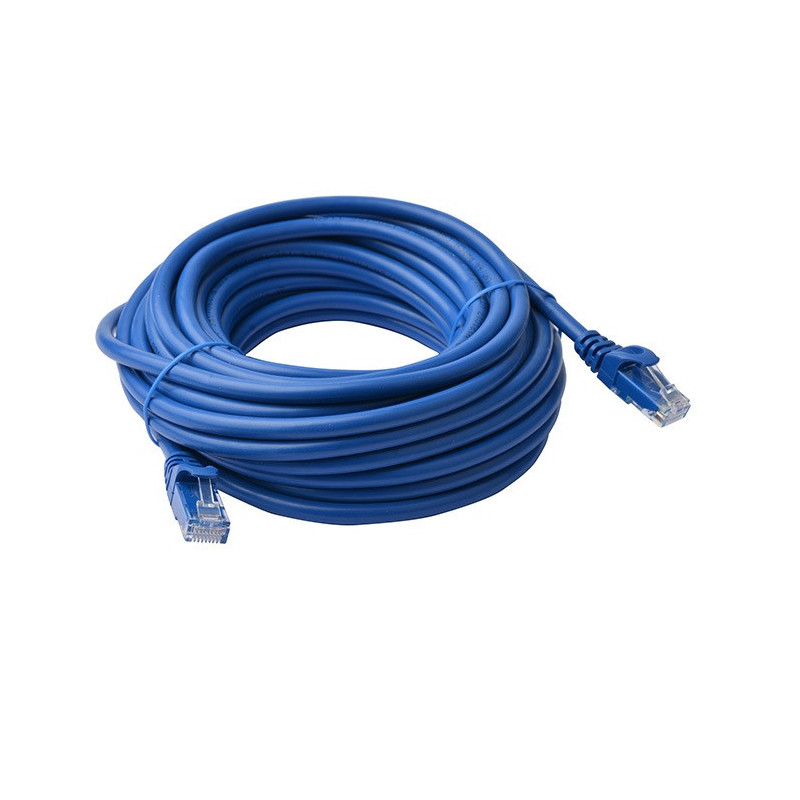 8Ware CAT6A Cable 20m - Blue Color RJ45 Ethernet Network LAN UTP Patch Cord Snagless