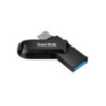 SanDisk 64GB Ultra Dual Drive Go 2-in-1 USB-C & USB-A Flash Drive Memory Stick 150MB/s USB3.1 Type-C Swivel for Android Smartpho