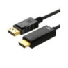 Astrotek 2m DisplayPort DP to HDMI Cable Converter Adapter - Male to Male 4K Resolution For Laptop PC to Monitor Projector HDTV 