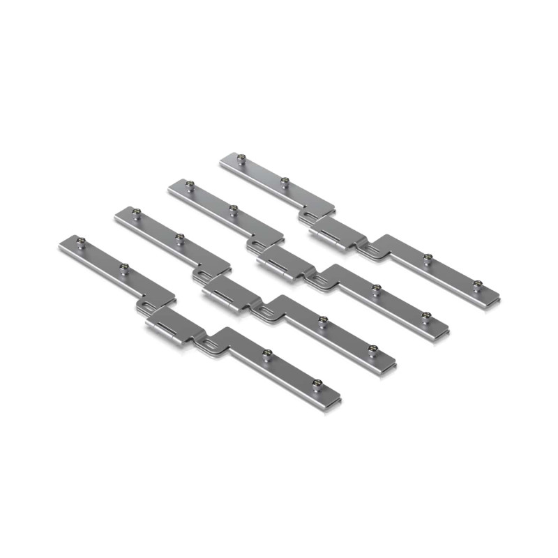 Ubiquiti Toolless Mini Rack Stacking Kit, Easy Install Accessory Set, Connect 2 Toolless Mini Racks To Create 12U Network Rack, 