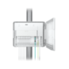 Ubiquiti UISP Box, Outdoor Box for UISP-R & UISP-S, Pole /Wall-Mountablke, IPX6-Rated Water Resistance, Power TransPort Cable Re