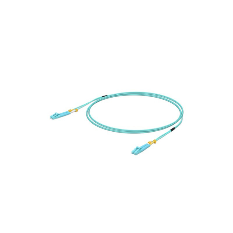 Ubiquiti MultiMode 10 Gbps OM3 Duplex LC Cable, 0.5m Length, Single Unit,10 Gbps Throughput, LC-LC Connector, 2Yr Warr