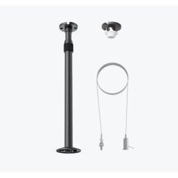 Yealink CM-MountKIT, Next-Level Mic Deployment, All-in-One Solution:Every Scenario,3 Suspension Ropes, 1 Ceiling Mount, 1 Length
