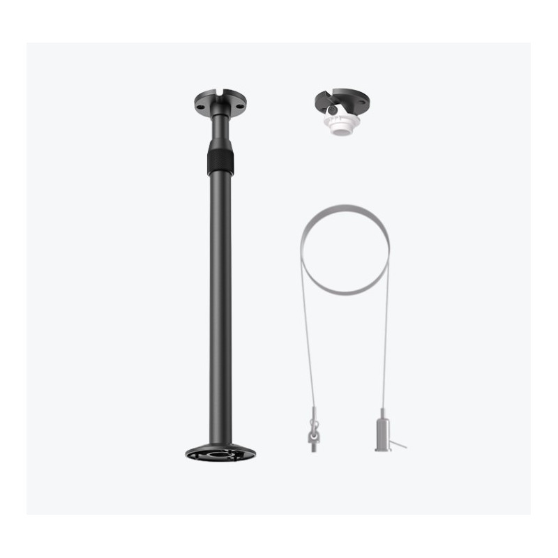 Yealink CM-MountKIT, Next-Level Mic Deployment, All-in-One Solution:Every Scenario,3 Suspension Ropes, 1 Ceiling Mount, 1 Length