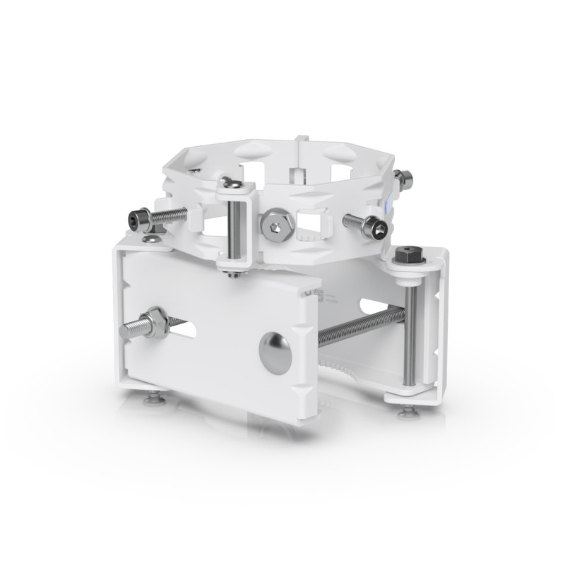 Ubiquiti Wave AP Micro Mountï¼ Corrosion-resistant Pole Mount, Supports Up to Four Wave AP Micros, Full 360Â° Broadcasting, 2Yr