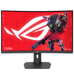 ASUS XG32WCMS 32'' ROG Strix USB Type-C Gaming Monitor, (31.5 viewable) 2560x1440, Curved, 280Hz (Above 144Hz), 1ms (GTG), Fast 