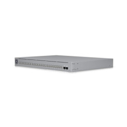Ubiquiti Pro Max 24, 24-port, Layer 3 Etherlighting Switch, 2.5 GbE, 16 GbE RJ45 Ports, 16 GbE RJ45 2 10G SFP+, Throughput 56 Gb