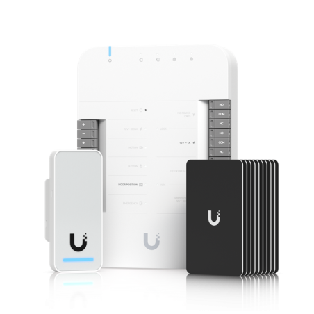 Ubiquiti UniFi Access Gen 2 Starter Kit  - UniFi Dream Machine Pro required, 2Yr Warr
