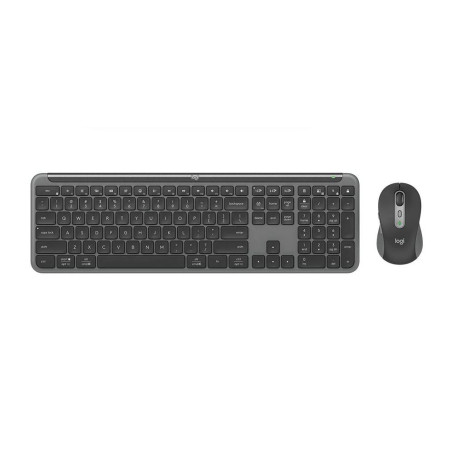 Logitech SIGNATURE SLIM COMBO MK950 -Graphite Keyboard Full-size layout with number pad Mouse 1000 DPI 1-Year Limited Hardware W