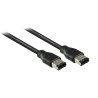 0.25M Black CAT6 UTP Cable