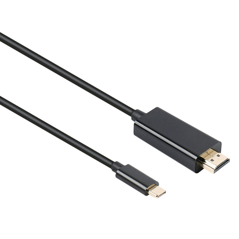 2M Black CAT6 UTP Cable
