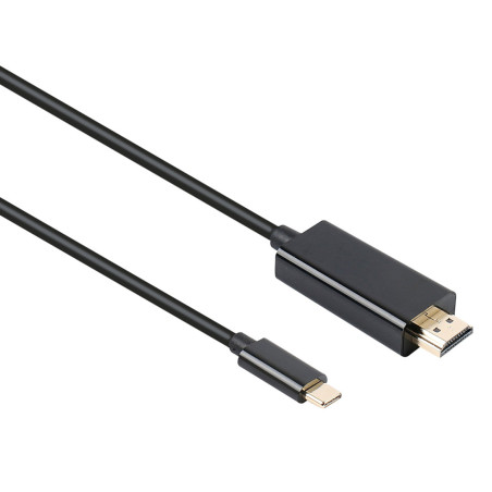 2M Black CAT6 UTP Cable